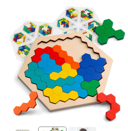 Unleash Your Child's Creativity with the Ultimate Wooden Toy Puzzle Board!