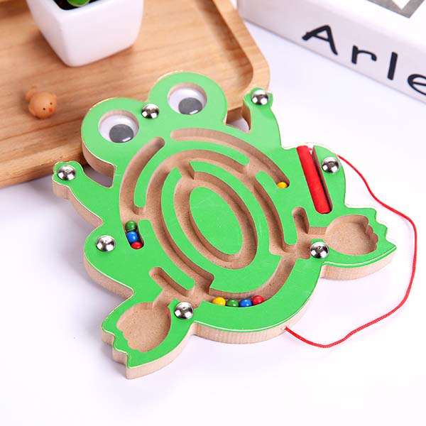 Montessori Wooden Labyrinth Toy