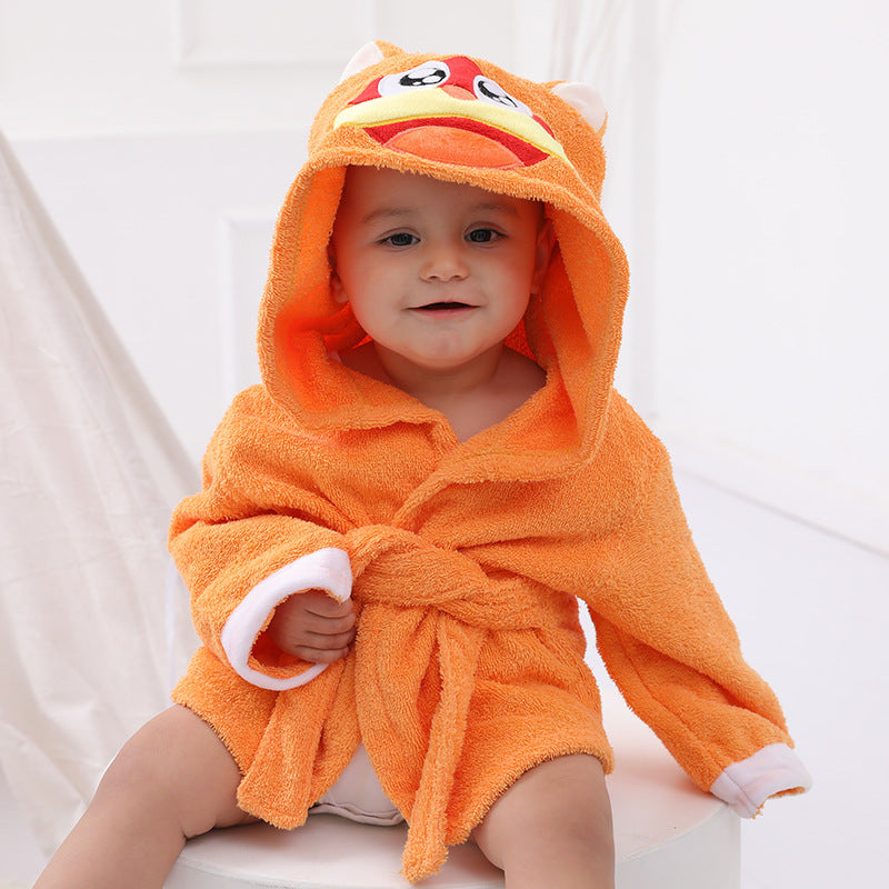 Kids Cotton Bathrobe