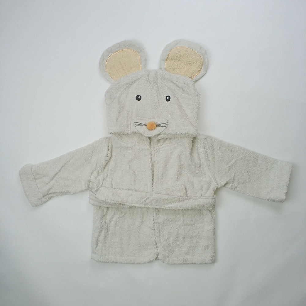 Kids Cotton Bathrobe