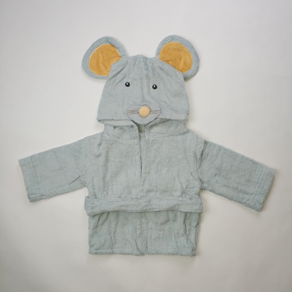 Kids Cotton Bathrobe