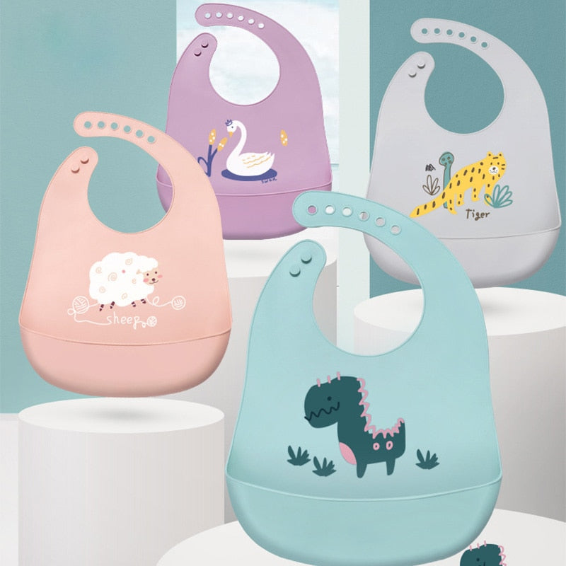 Cute Baby Waterproof Bibs