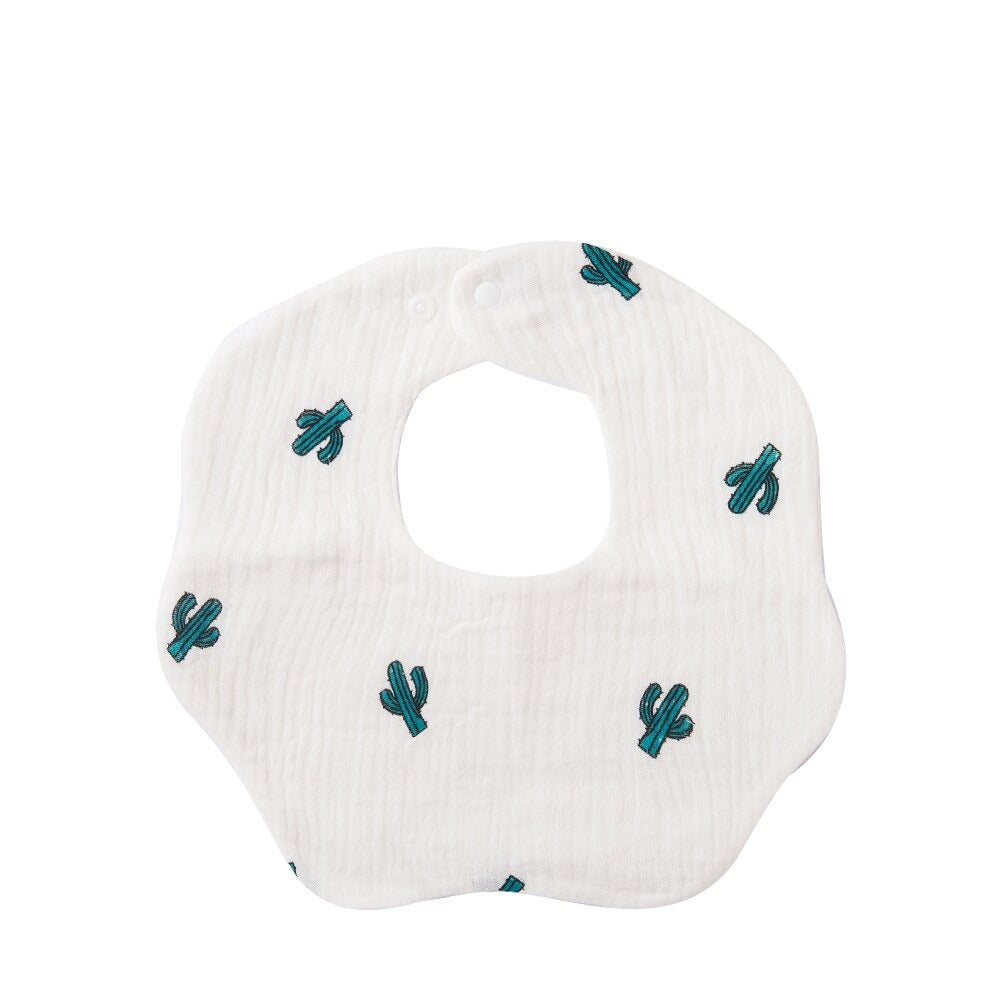 6 Layers Cotton Anti-spitting 360 Degree Rotation Burp Cloth