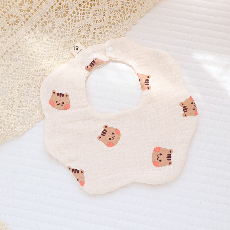 6 Layers Cotton Anti-spitting 360 Degree Rotation Burp Cloth