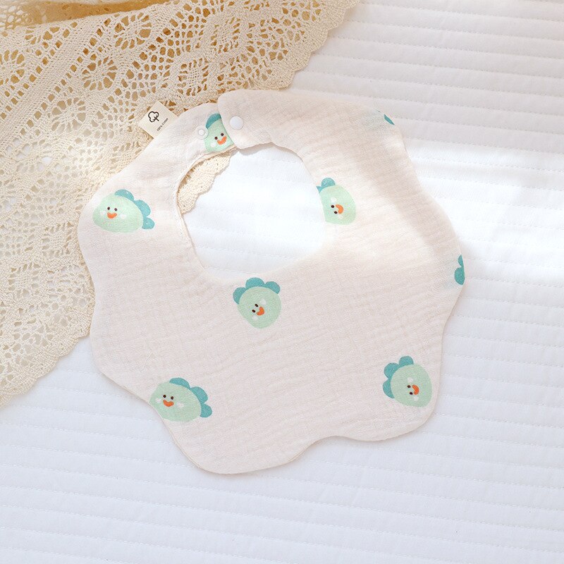 6 Layers Cotton Anti-spitting 360 Degree Rotation Burp Cloth